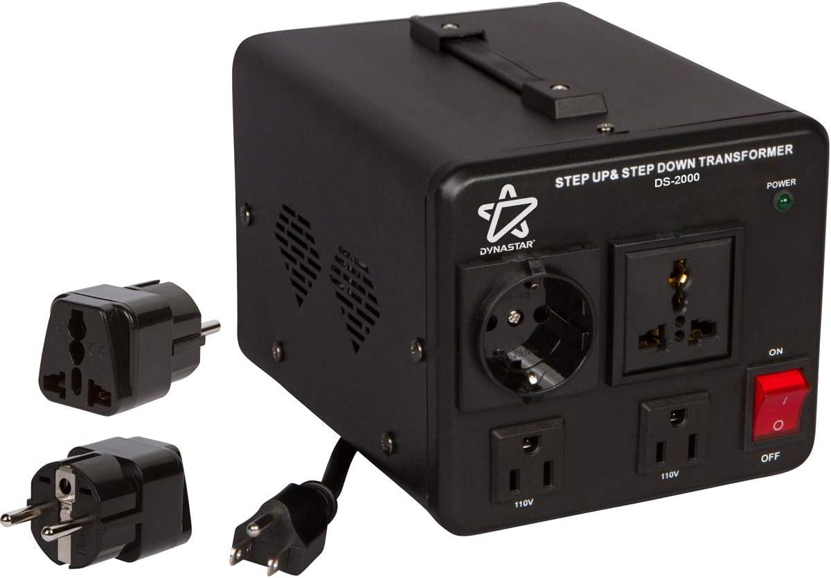 Dynastar DS-2000 2000 Watt Voltage Converter - Commercial-Grade