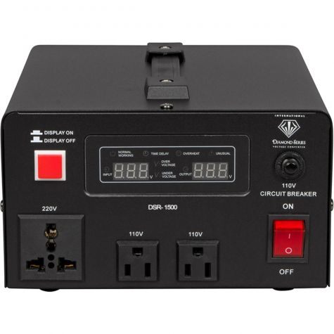 1500 Watt Diamond Series Voltage Transformer with Regulator