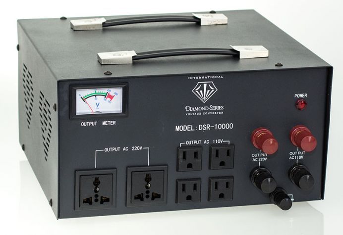 10,000 Watt Diamond Series Voltage Transformer with Regulator